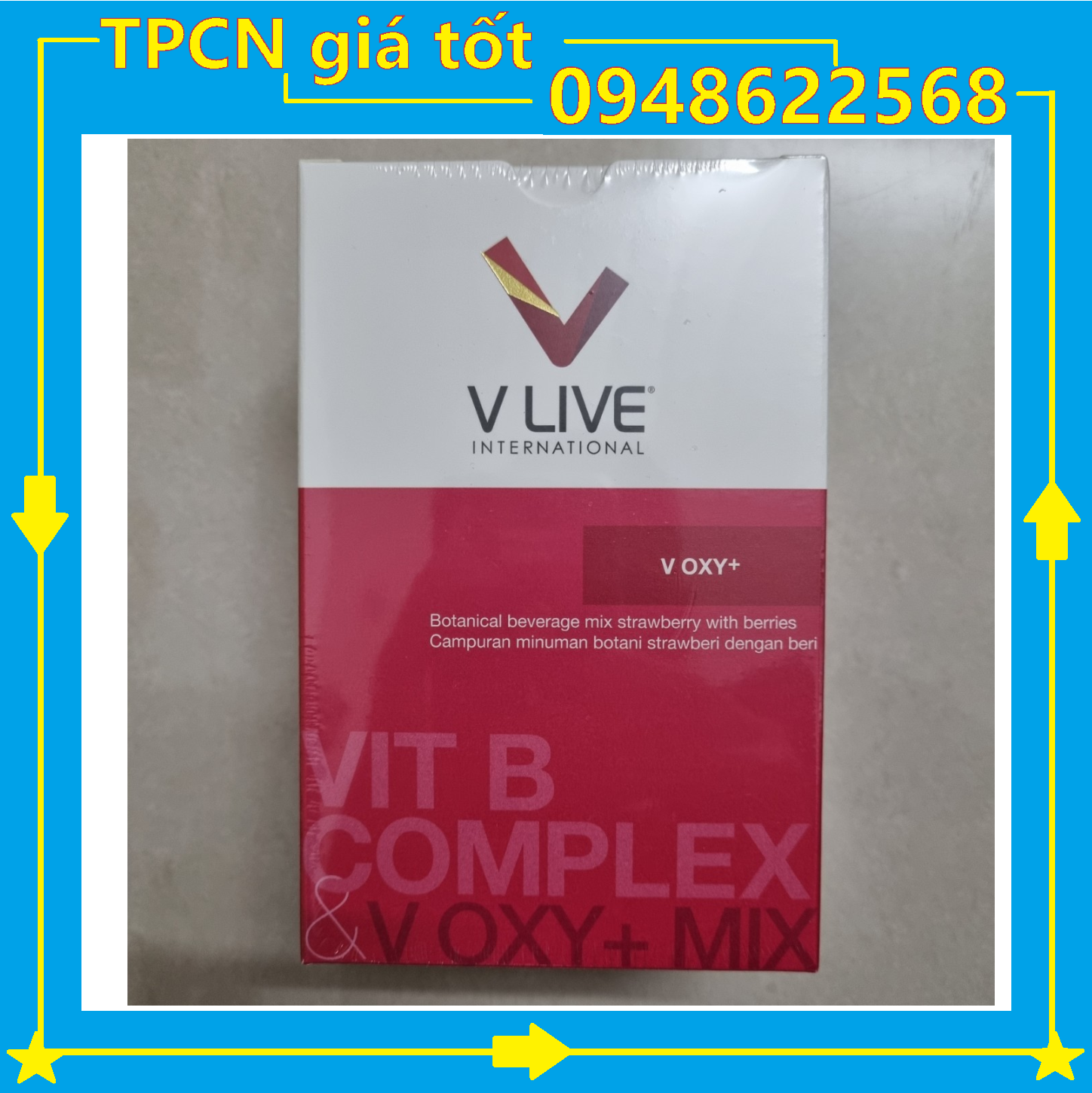 Voxy vlive giúp tăng cường đưa oxy nuôi tế bào