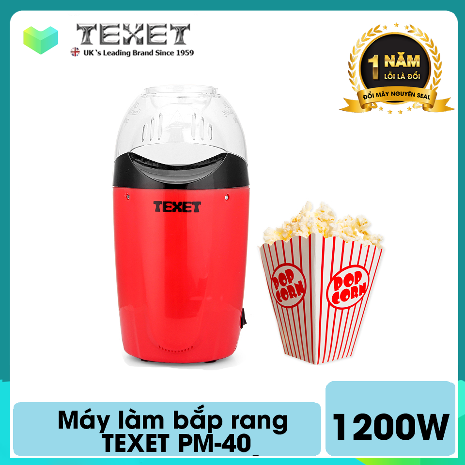 Máy làm bắp rang TEXET PM-40