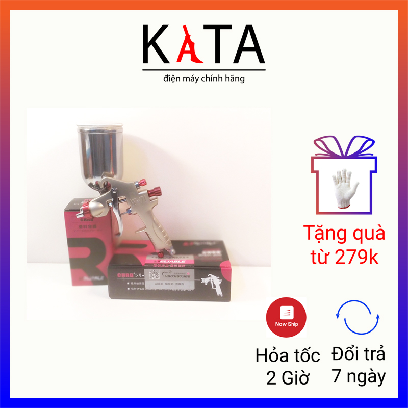 Súng phun sơn reliable w71 chuyên phun sơn chất lượng dành cho thợ phun sps02