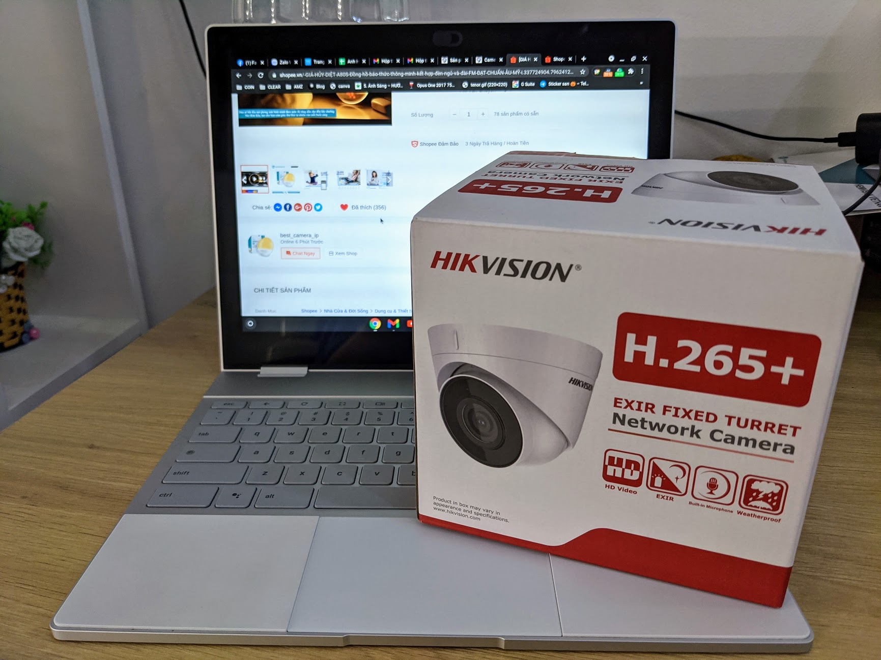 [Hàng Chính Hãng] Camera An Ninh IP DS-2CD1323G0-IU Tích Hợp Mic Đàm Thoại