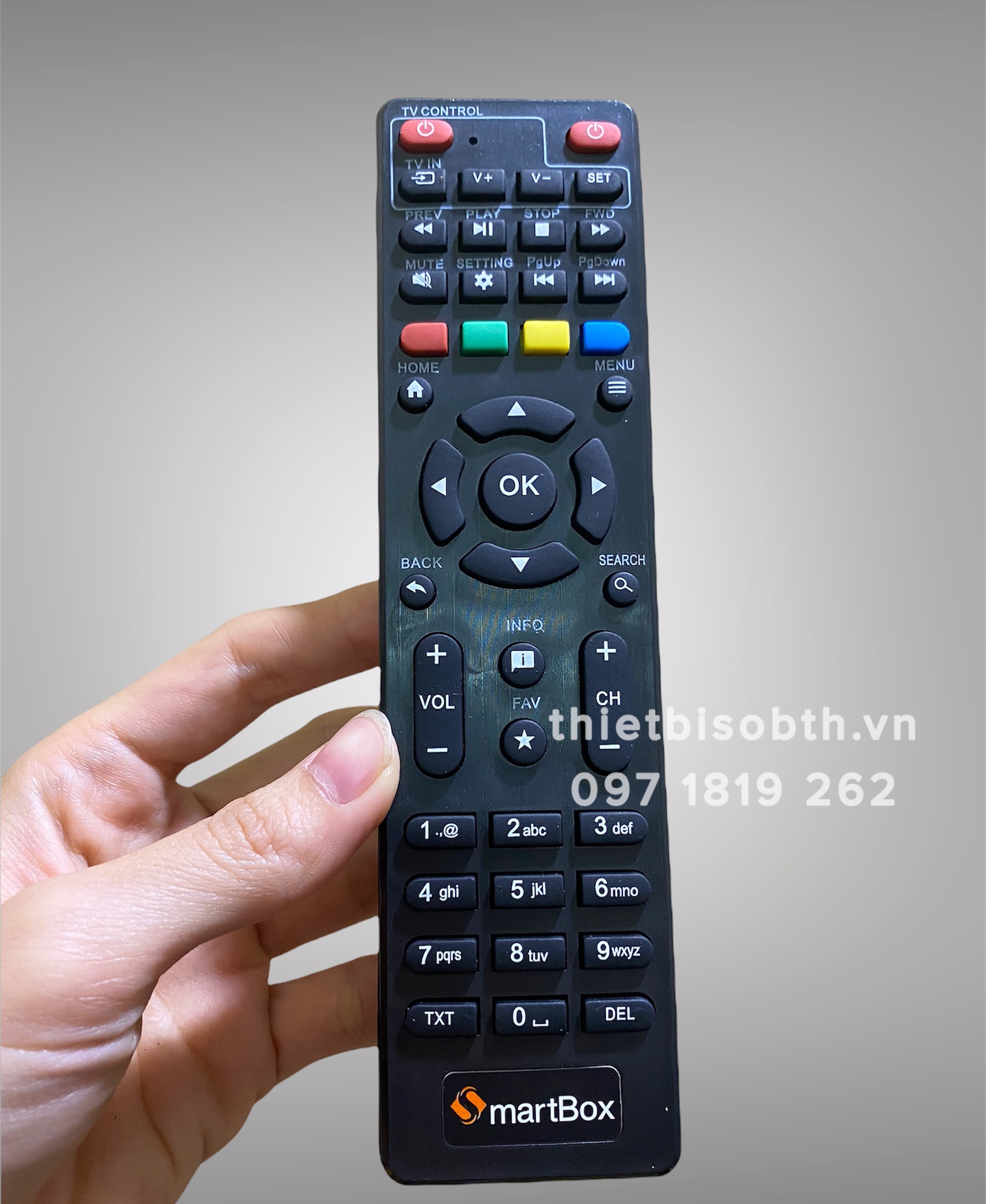 Điều Khiển Đầu Thu Mytv Smartbox VNPT