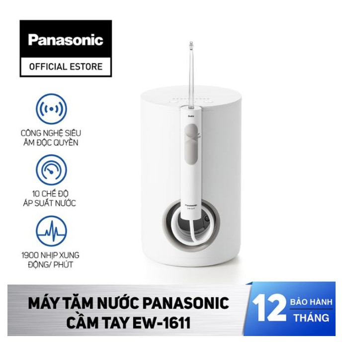 Máy tăm nước Panasonic EW1611 loại để bàn công nghệ siêu âm