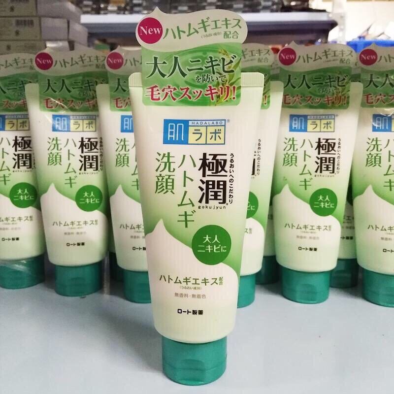 Sữa rửa mặt Hada Labo Gokujyun Face Wash