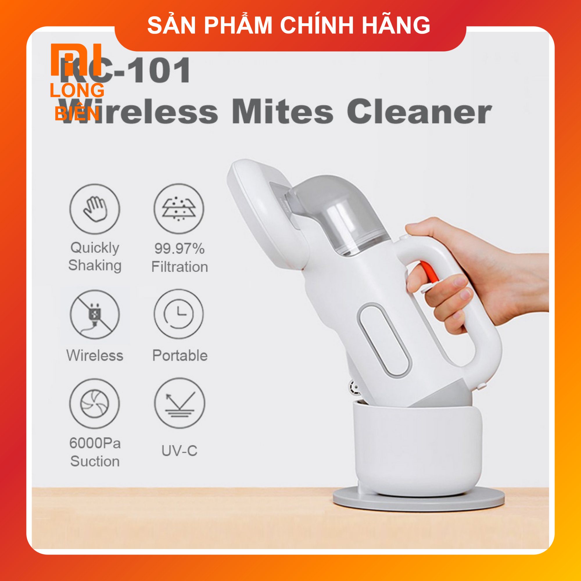 Máy hút bụi cầm tay tiệt trùng UV MIJIA Xiaomi SWDK KC101, KC101Pro và KC301