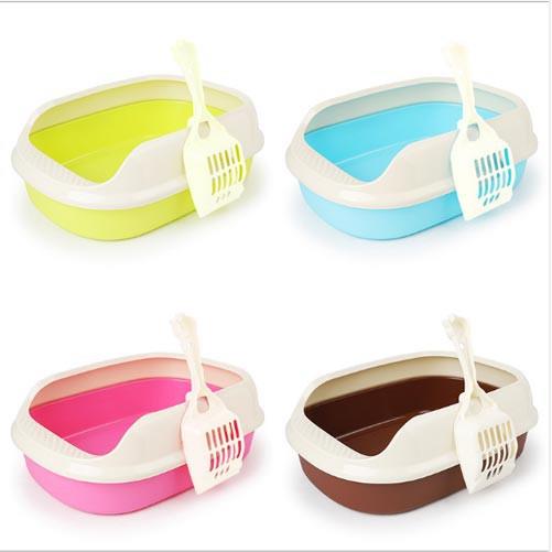 {HOT} Chậu Đi Vệ Sinh Chậu Đựng Cát Hộp Đựng Cát 30x40cm