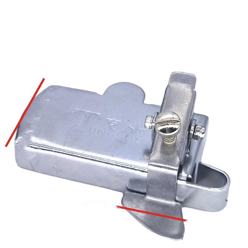 Cữ nam châm ngắn  MẪU MỚI KẸP NGANG ĐUÔI CONG căn thẳng định hướng sản phẩm, căn lề đường may dùng trong ngành may mặc (1 cái)