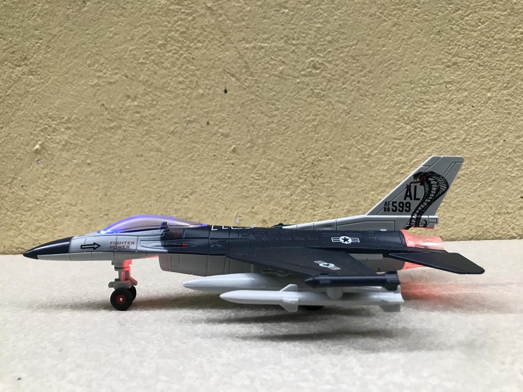 [HCM]Mô hình Máy bay đồ chơi F-16 kim loại