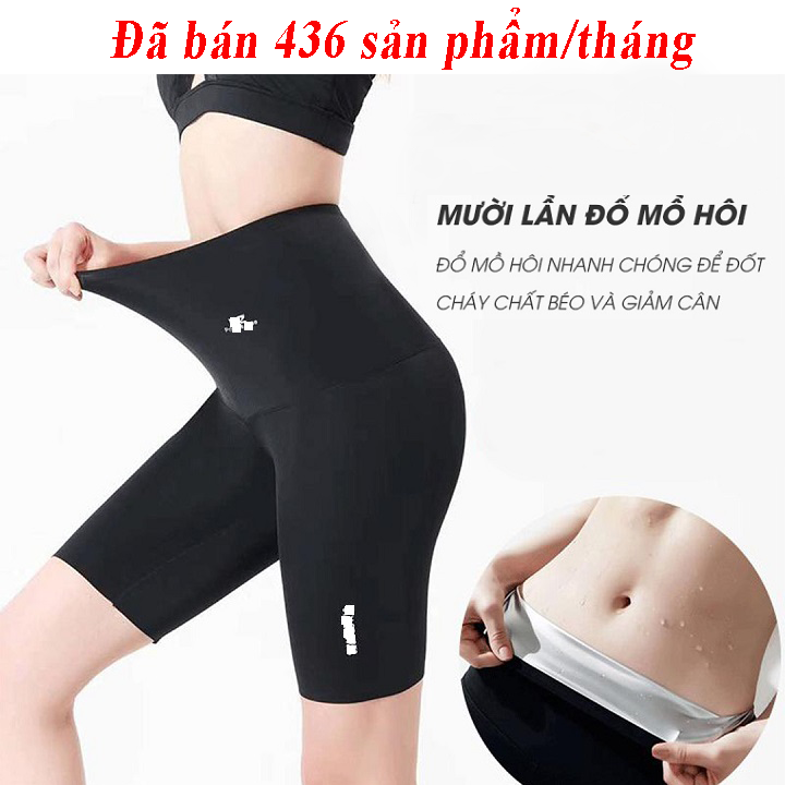 Quần tập sinh nhiệt giảm mỡ bụng hiệu quả, Quần Đổ Mồ Môi - Quần Nịt Bụng Born Uncommon Giảm Mỡ Bụng Cho Nữ 1