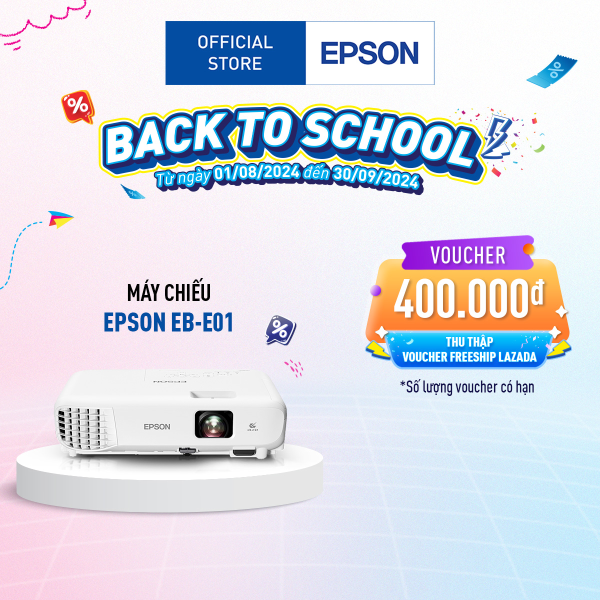 Máy chiếu epson eb-e01