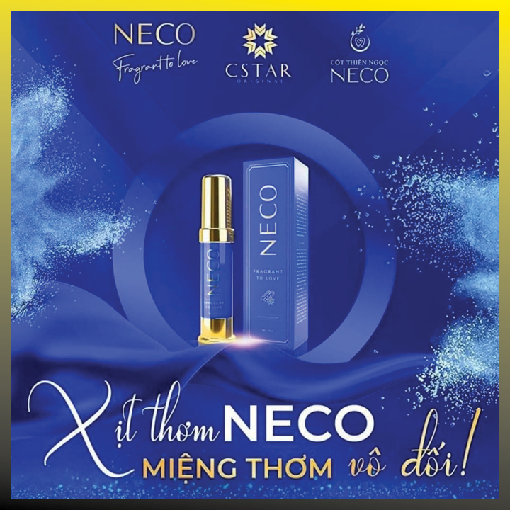Combo 1 chai xịt neco + 1 chaii xịt briar bj làm thơm miệng hương bạc hà thơm mát tự tin cùng đối tác