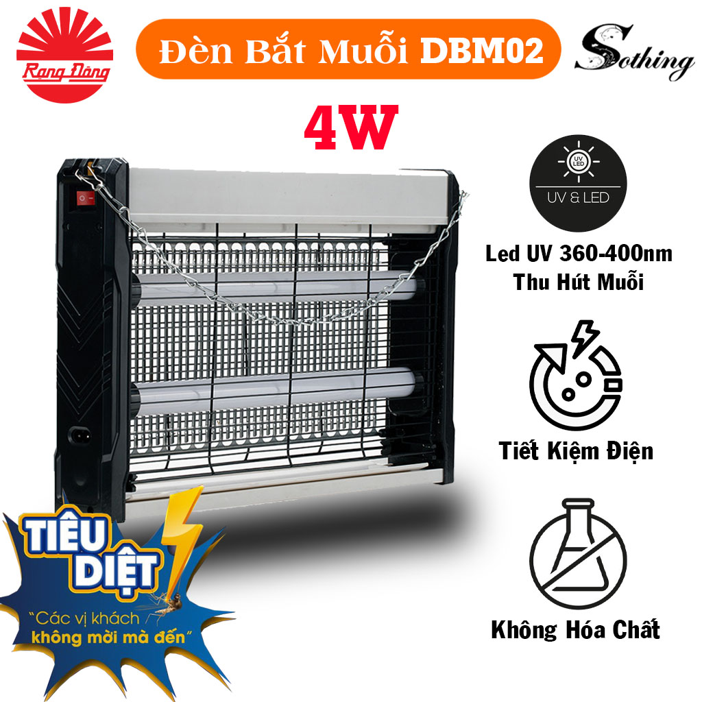 Đèn bắt muỗi rạng đông dbm02 4w sothing xiangwu - máy bắt muỗi hiệu quả tức thì , tiết kiệm điện - máy bắt muỗi rạng đông , đèn diệt muỗi