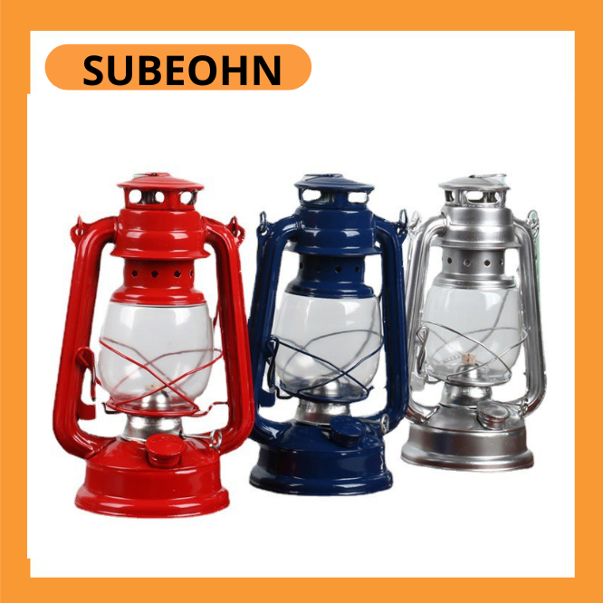 Đèn bão đèn dầu chống bão đèn dầu dã ngoại cao 24.5cm