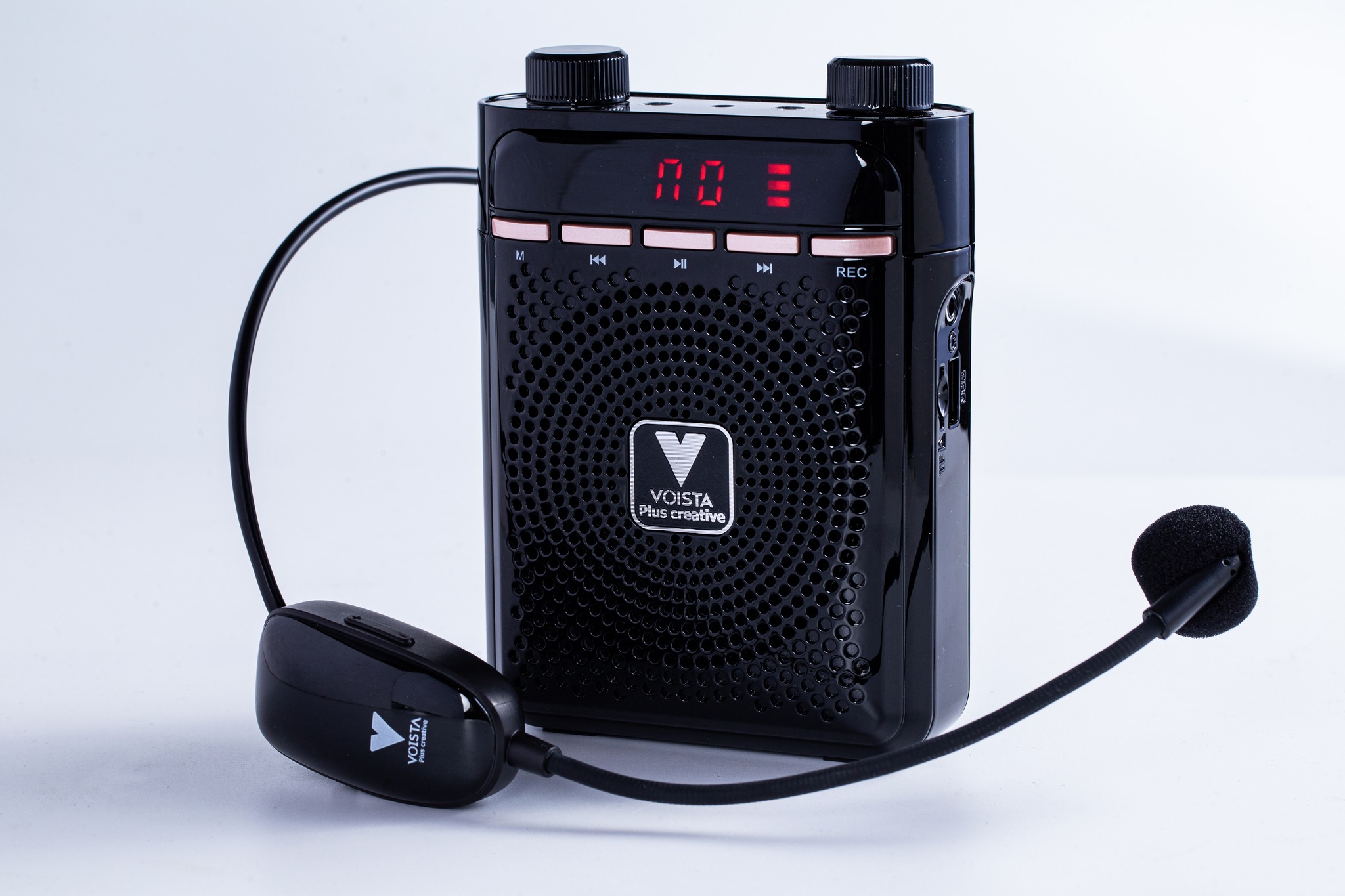 Máy trợ giảng không dây  giáo viên, hướng dẫn viên du lịch. Voista 2023 Hàng nội địa Hàn Quốc.  chức năng micro không dây, loa bluetooth, ghi âm thẻ nhớ,  thu phát âm thanh cho hệ thống âm thanh ngoài trời..Chức năng hát karaoke