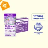 Thùng 24 hộp Sữa Uống Dinh Dưỡng Optimum A2 Pro+ 110ml