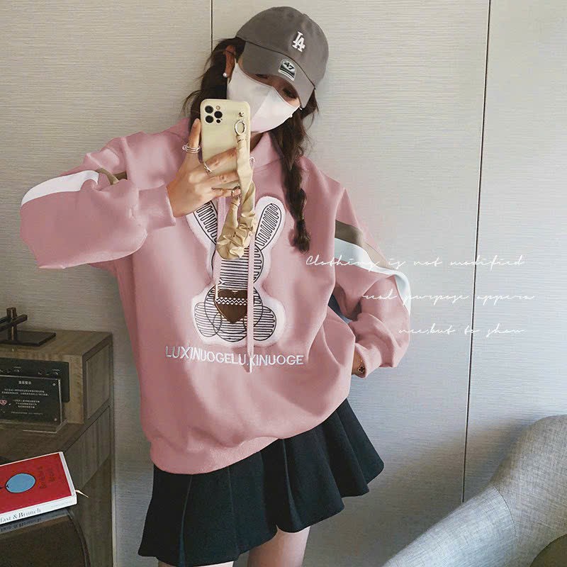 Áo khoác nỉ chui, áo khoác hoodie, áo khoác chui form rộng - cn73