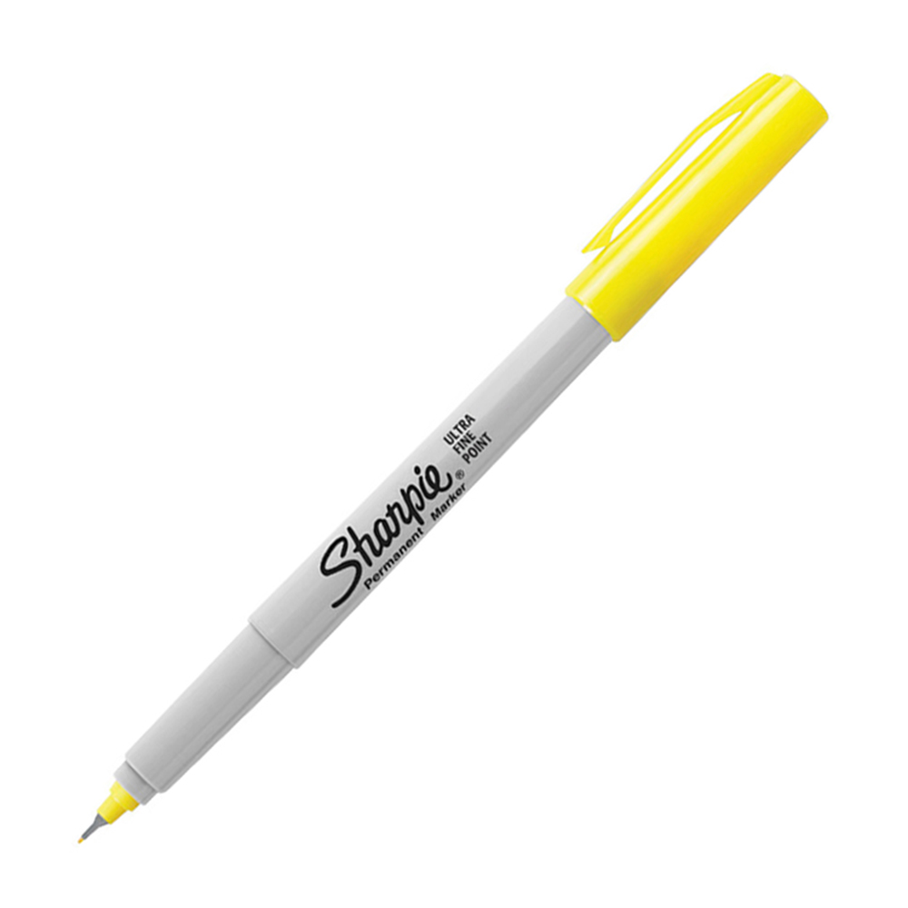 Bút lông dầu ngòi kim Sharpie Ultra Fine - Vàng