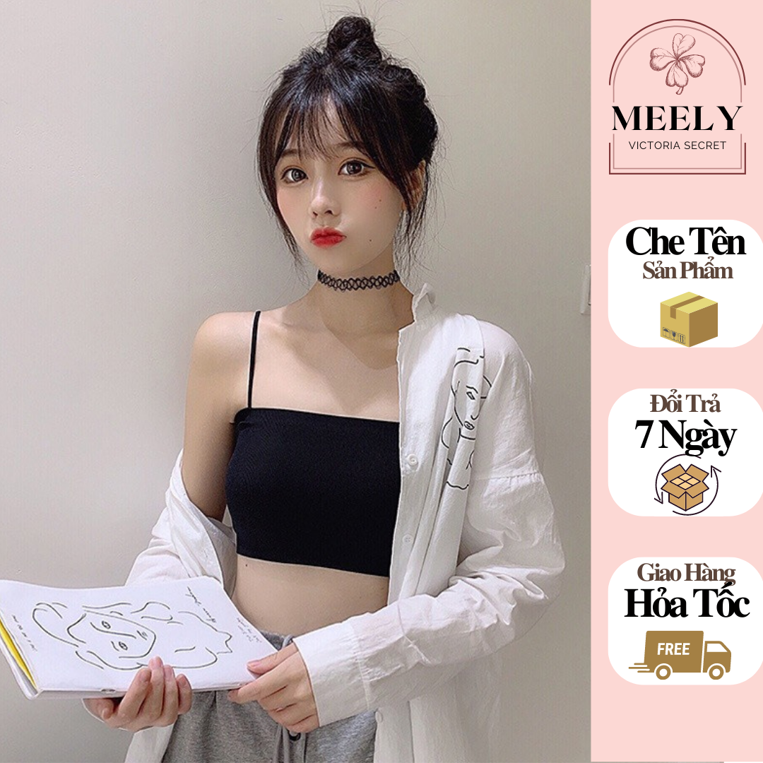 Áo Bra Quây Su Đúc Nữ Áo 2 Dây Có Đệm Mút Nâng Ngực Chất Liệu Siêu Co Giãn Áo Lót Màu Pastel Siêu Dễ Phối Đồ - 267