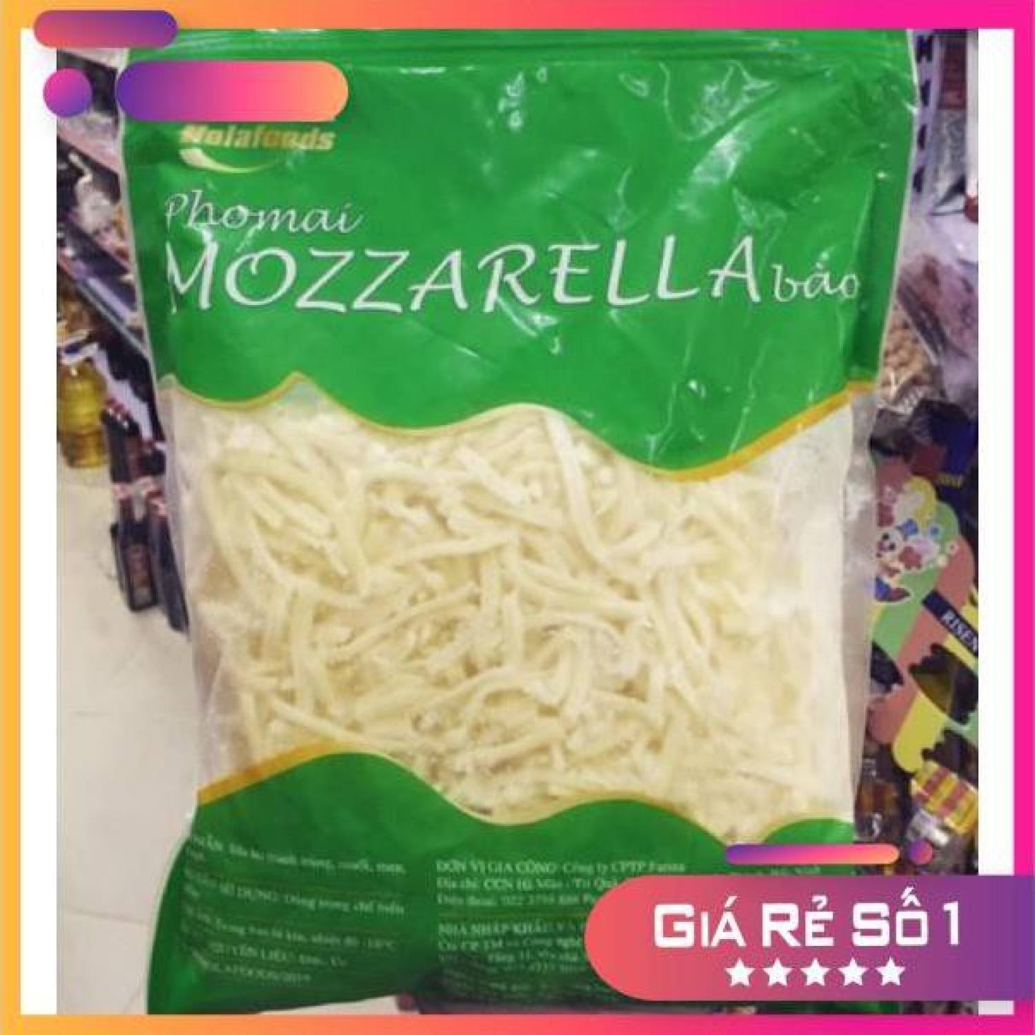 [Nhập RS0822 giảm 30k cho đơn 99k]Phô mai bào Mozzarella 200gr