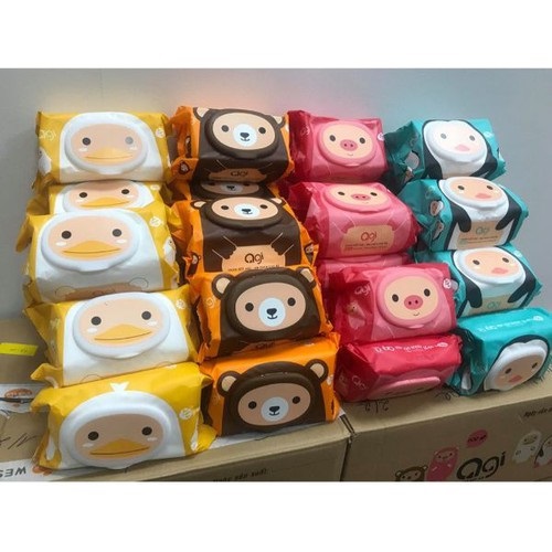 [HCM]Khăn Giấy Ướt Agi - Khăn Giấy Ướt ( Nhiều Màu )