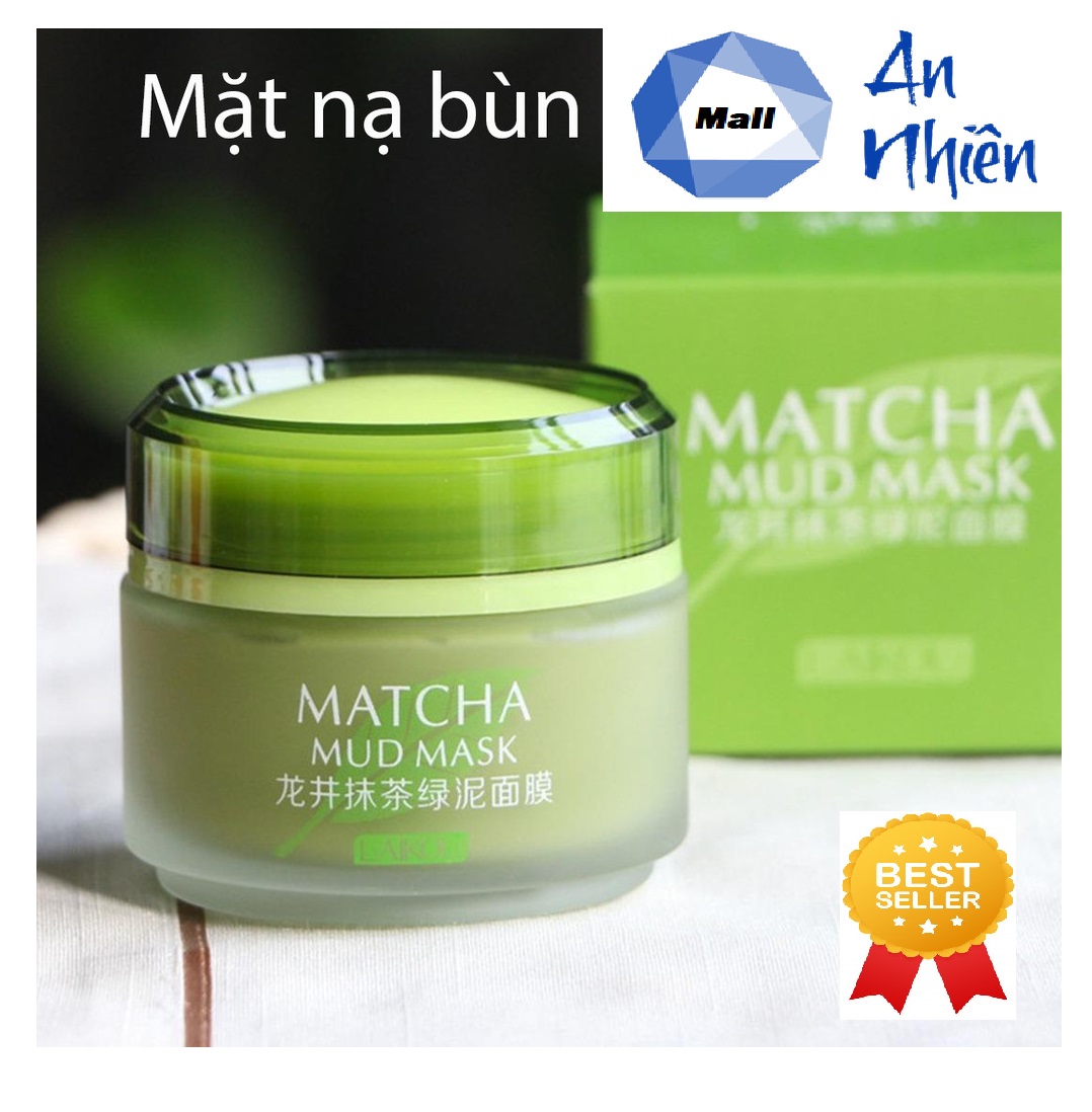 Mặt đắp bùn trà xanh matcha mud mask 85g