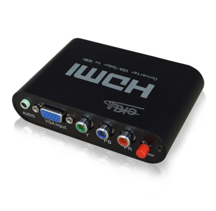 Bộ chuyển đổi vga/ypbpr to hdmi ekl-vyh chính hãng