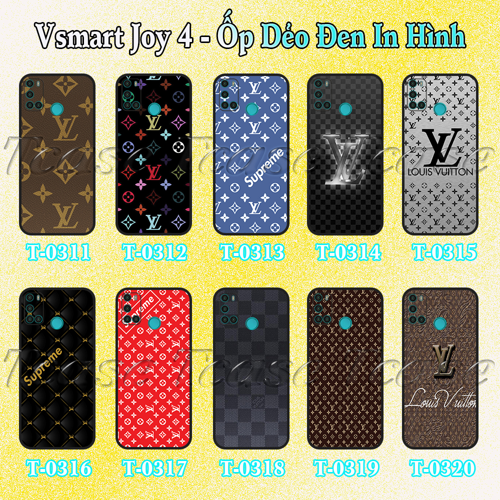[HCM]Ốp lưng Vsmart Joy 4 - Ốp dẻo đen in hình Luôn Vui Tươi