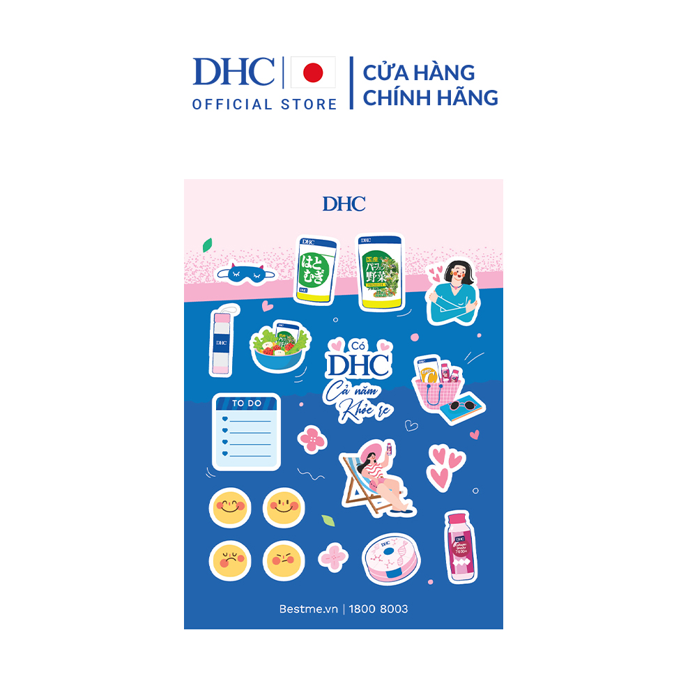Sticker DHC trang trí siêu xinh xắn
