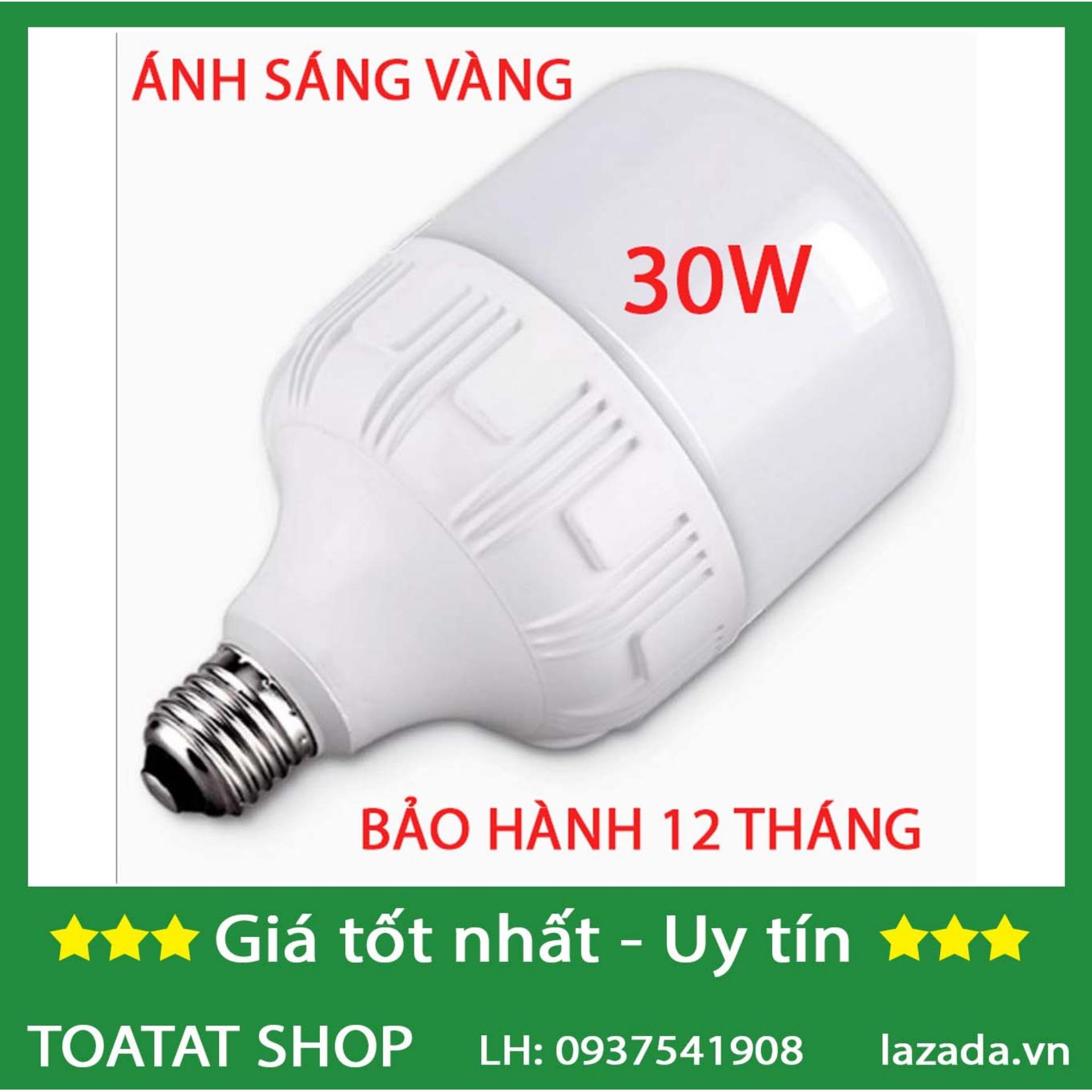 Bóng đèn Led trụ 30W Vàng (LOẠI 1)