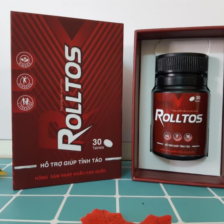 Viên Ngậm Rolltos Giúp Tỉnh Táo Tăng Cường Sức Khỏe