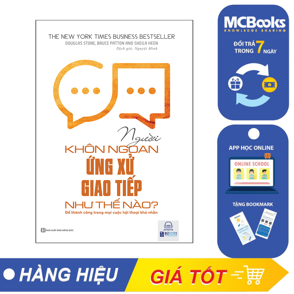 Sách - người khôn ngoan ứng xử giao tiếp như thế nào - để thành công trong mọi cuộc hội thoại khó nhằn - mcbooks