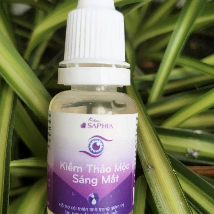 Nước kiềm nhỏ mắt saphia - kiềm sáng mắt quy nguyên 10ml