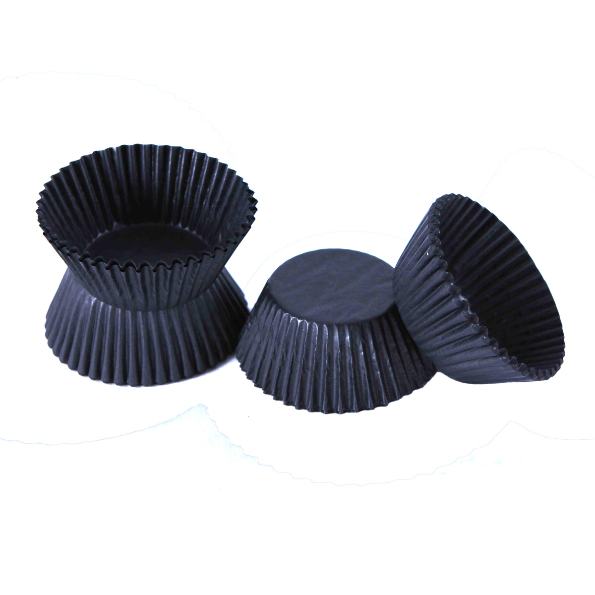 Chén giấy làm bánh đen-trắng cupcake lốc 1000 cái và lốc 50 cái
