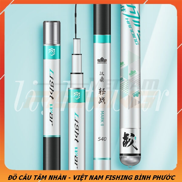 Cần câu Handing chiến Mark 2. Tặng lóng 1. Bảo hành 2 lóng miễn phí trọn đời.