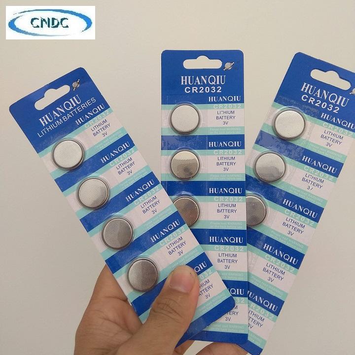 Vỉ 05 viên pin CR2032 - Pin Lithium 3V