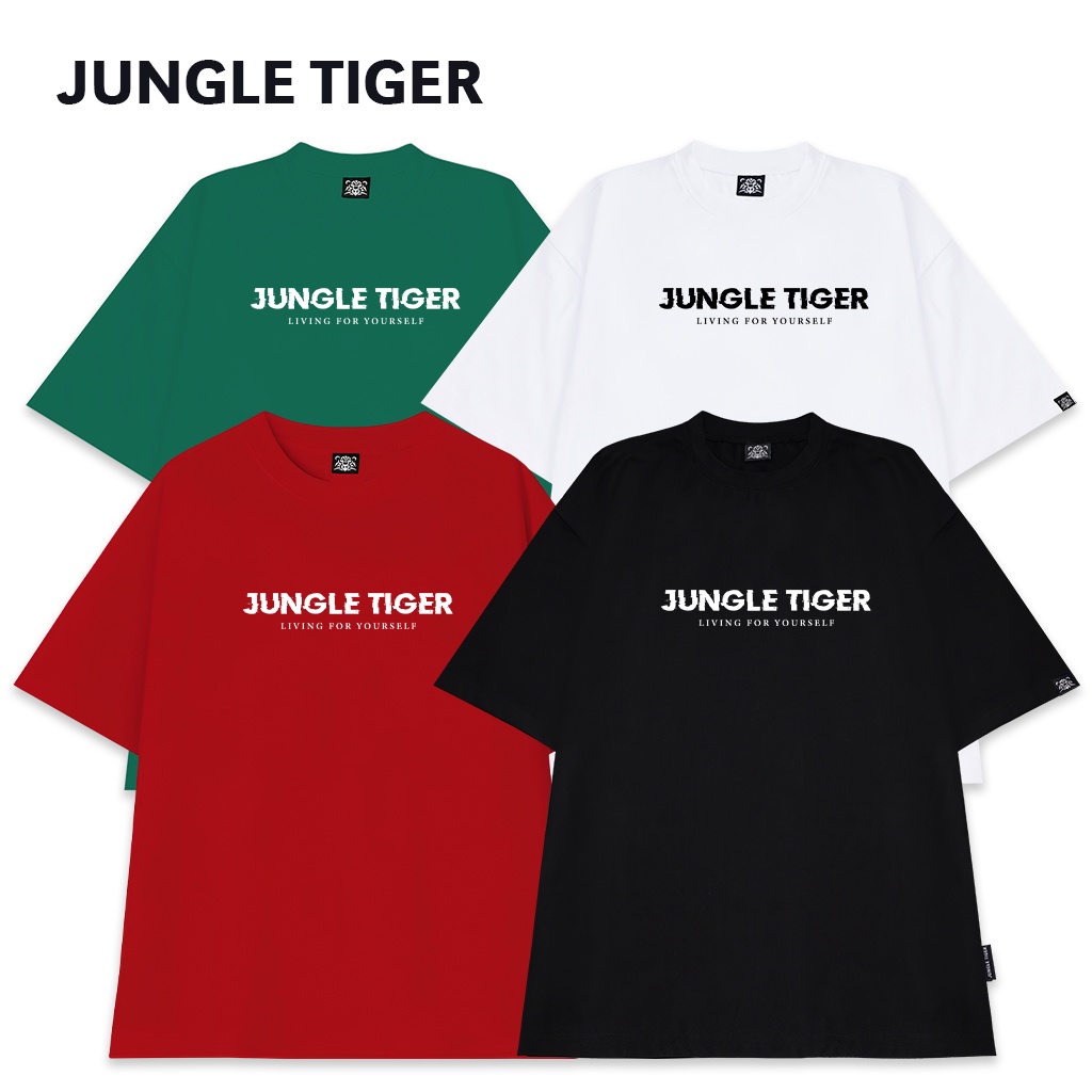 Áo thun localbrand unisex nam nữ jungle tiger basic tee - jt8323