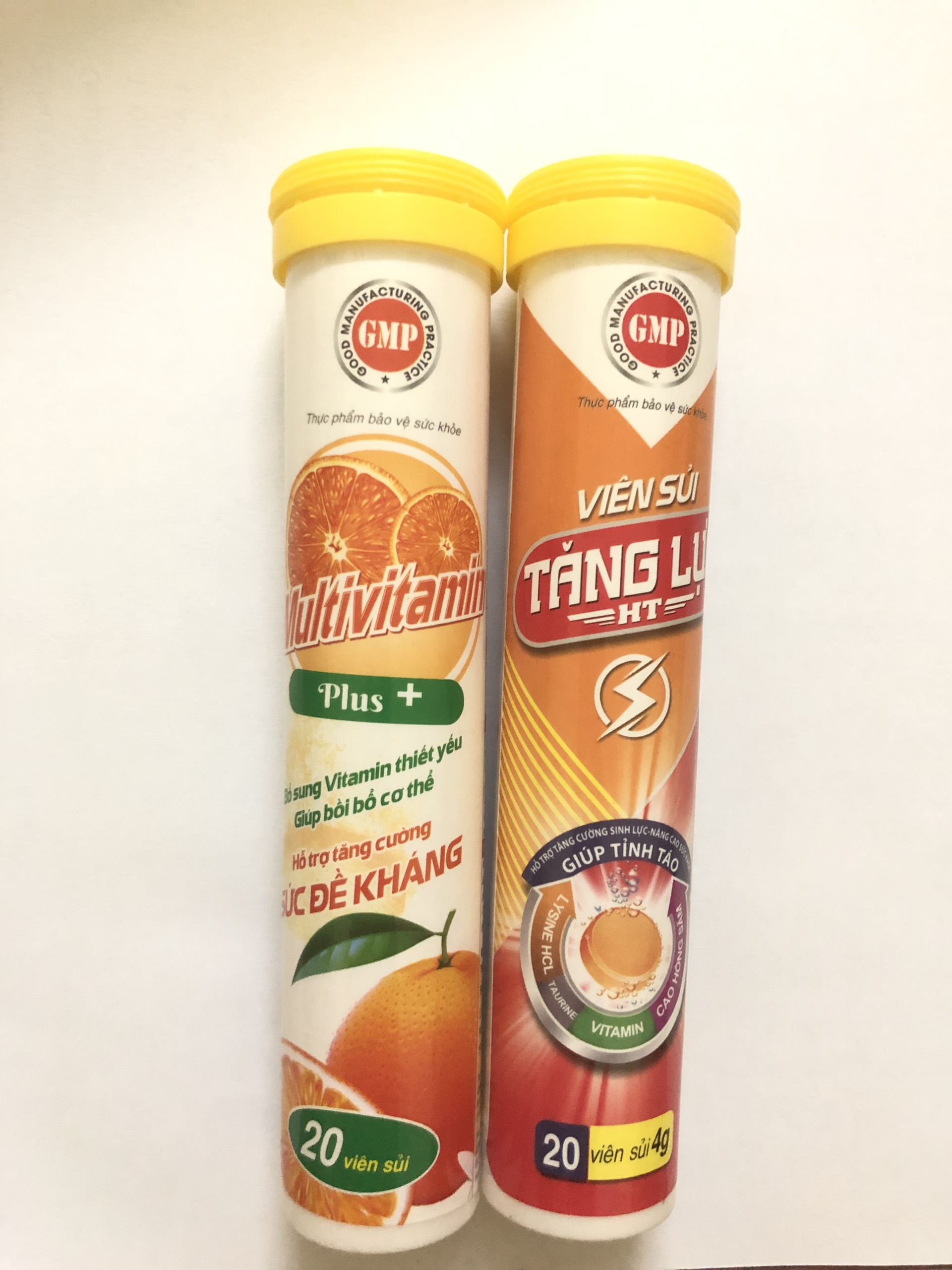 C sủi MULTIVITAMIN và sủi TĂNG LỰC giúp tăng sức đề kháng, nâng cao sức khỏe