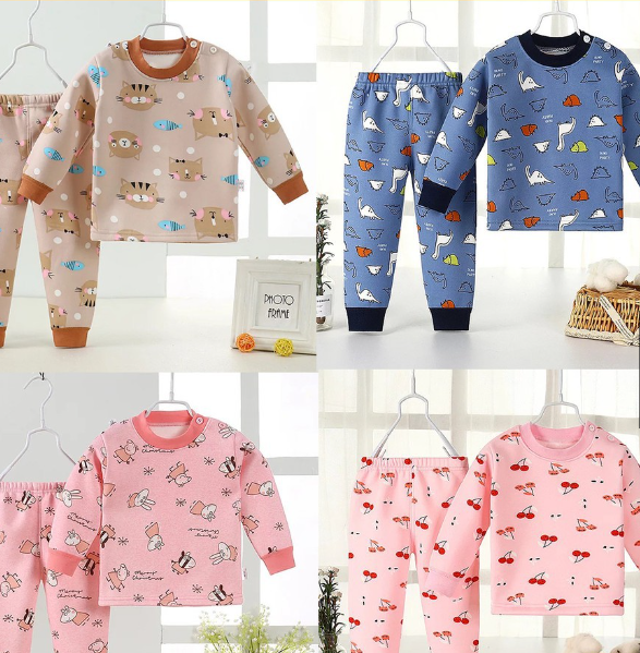 Bộ nỉ lông cho bé trai/gái