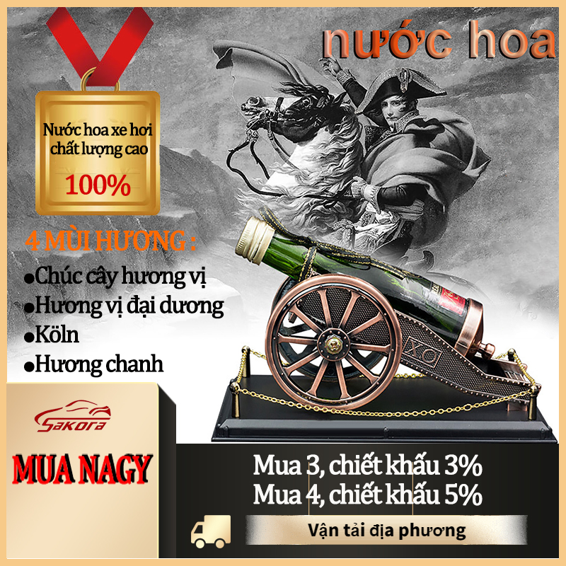 Chất khử mùi nước hoa ô tô chất lượng cao 4 loại hương vị để lựa chọn