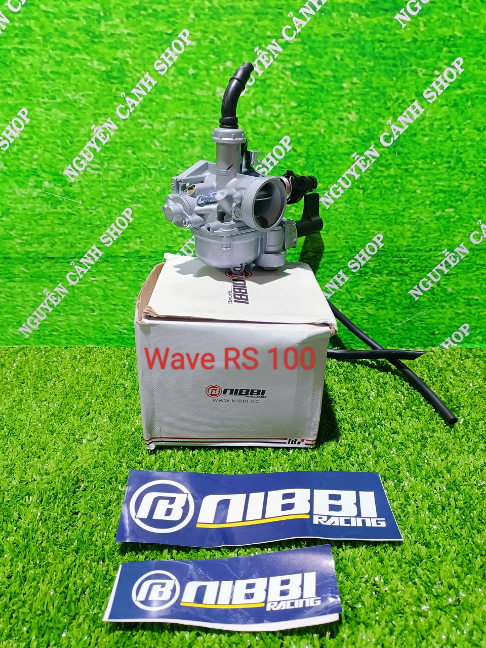 Bình xăng con NIBBI gắn xe Wave 100-wave 110,Wave RS,Wave S110,Wave RSX 110 (MS2324)