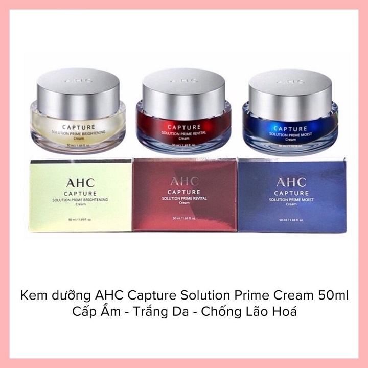 Kem Dưỡng AHC Capture Solution Prime Cream 50ml