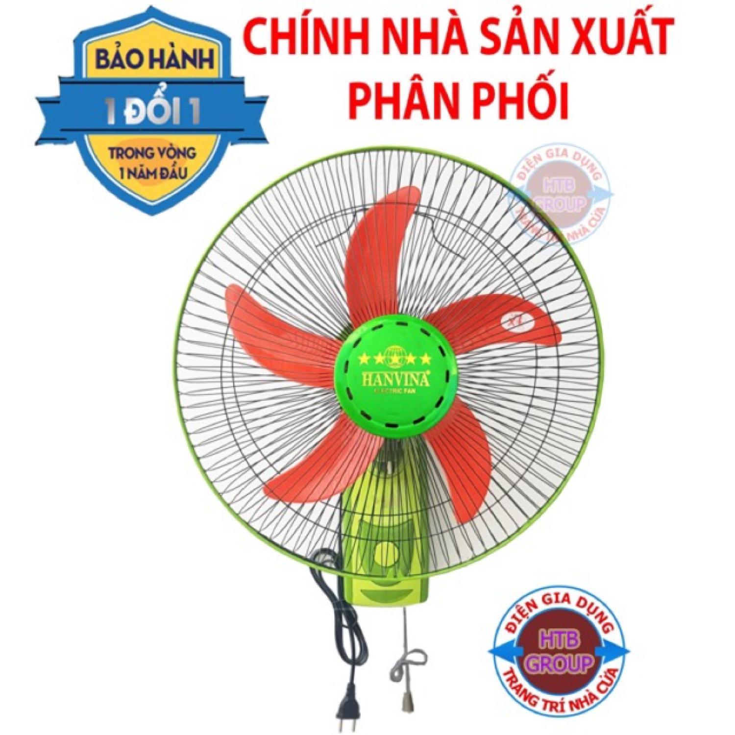 Quạt treo tường 1 dây hanvina