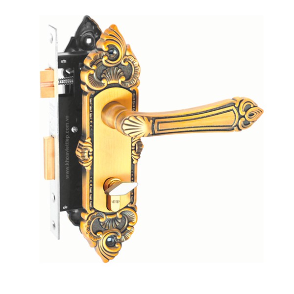 Khóa cửa việt tiệp tay gạt 04342