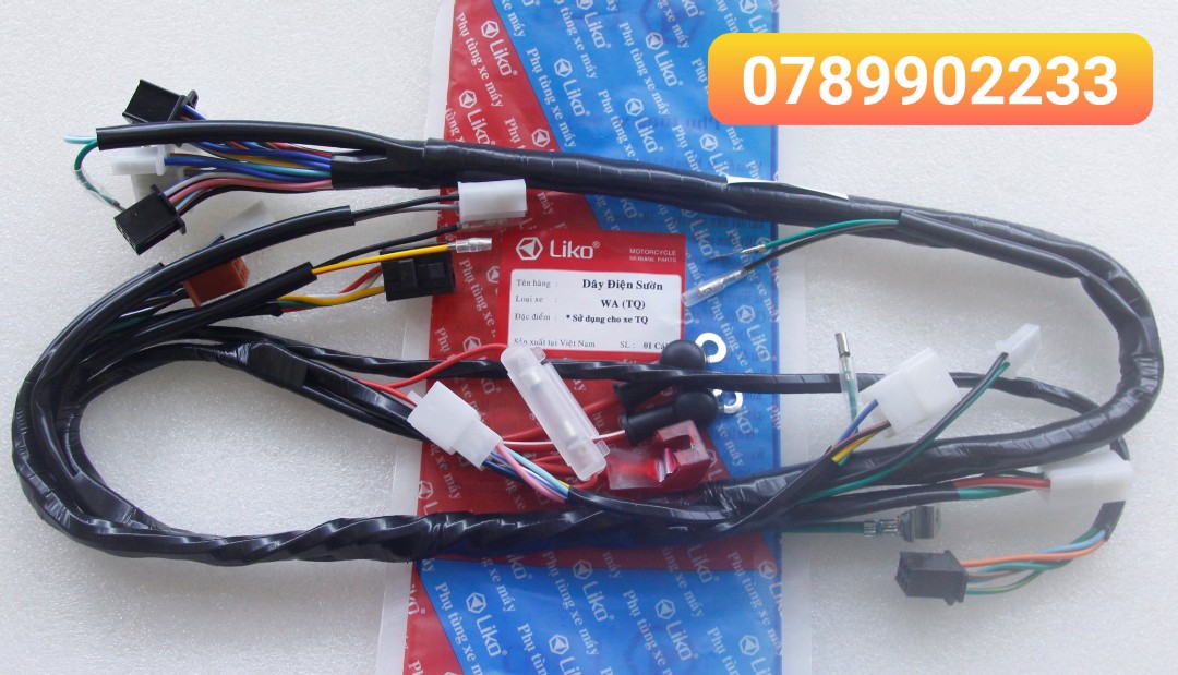 Dây điện sườn xe wave