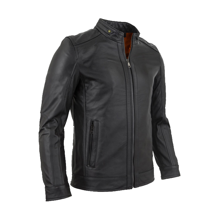 ÁO KHOÁC DA NAM LÓT LÔNG THỜI TRANG CAO CẤP  AD26