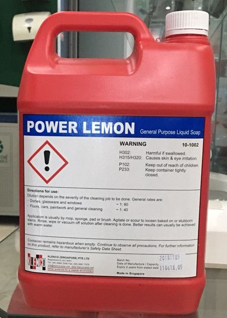 [HCM]Power lemon - Nước lau sàn đa năng (5L)