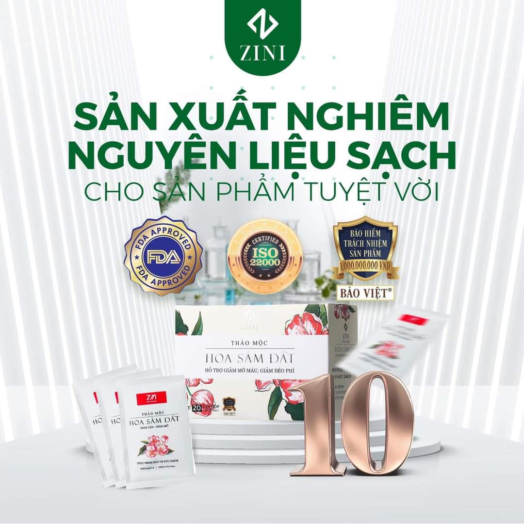 Giảm Cân Hoa Sâm Đất dạng Viên