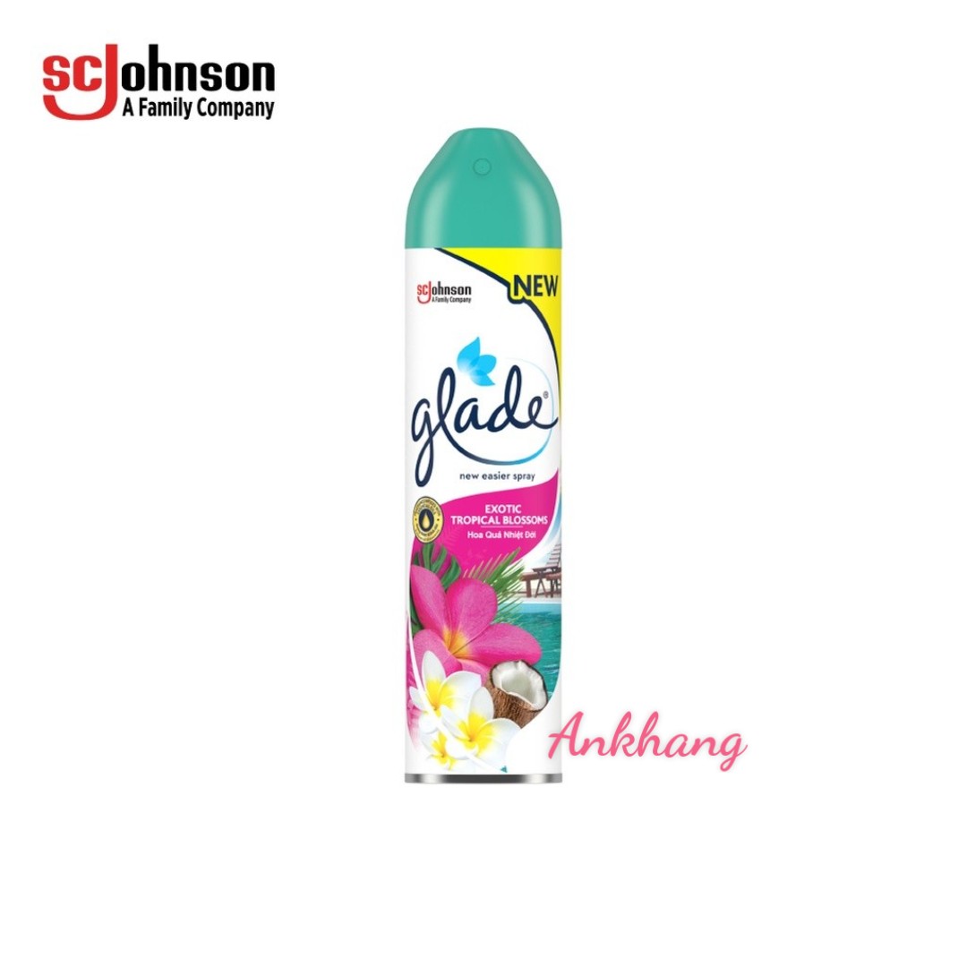 Xịt phòng Glade Hoa Quả Nhiệt Đới - Exotic Tropical Blossoms 280ml