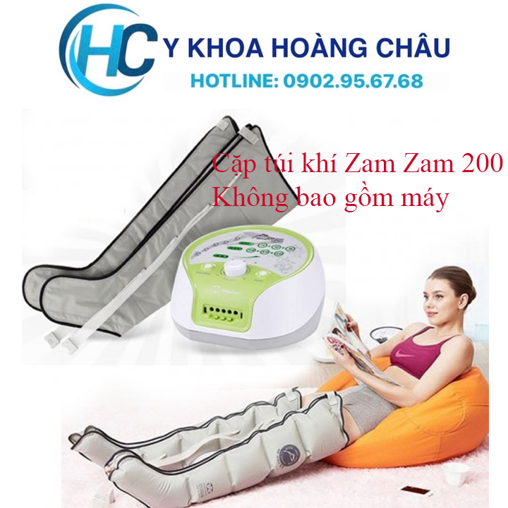 Cặp Túi khí máy suy giãn tĩnh mạch Zam Zam 200 Hàn Quốc
