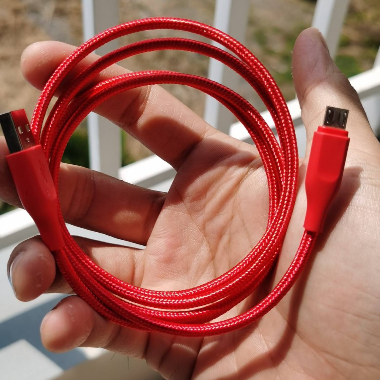 Dây cáp cáp micro usb aukey cb-am1 / am2 / md2 dài 1.2m / 2m