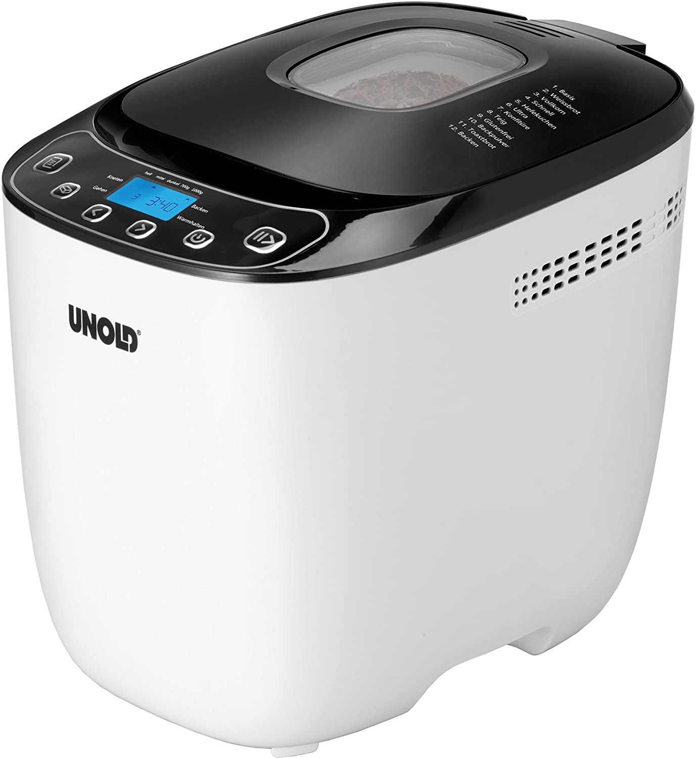 Máy làm bánh mì tự động unold 68010, 12 chương trình